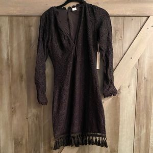 Never been worn long sleeve mini dress